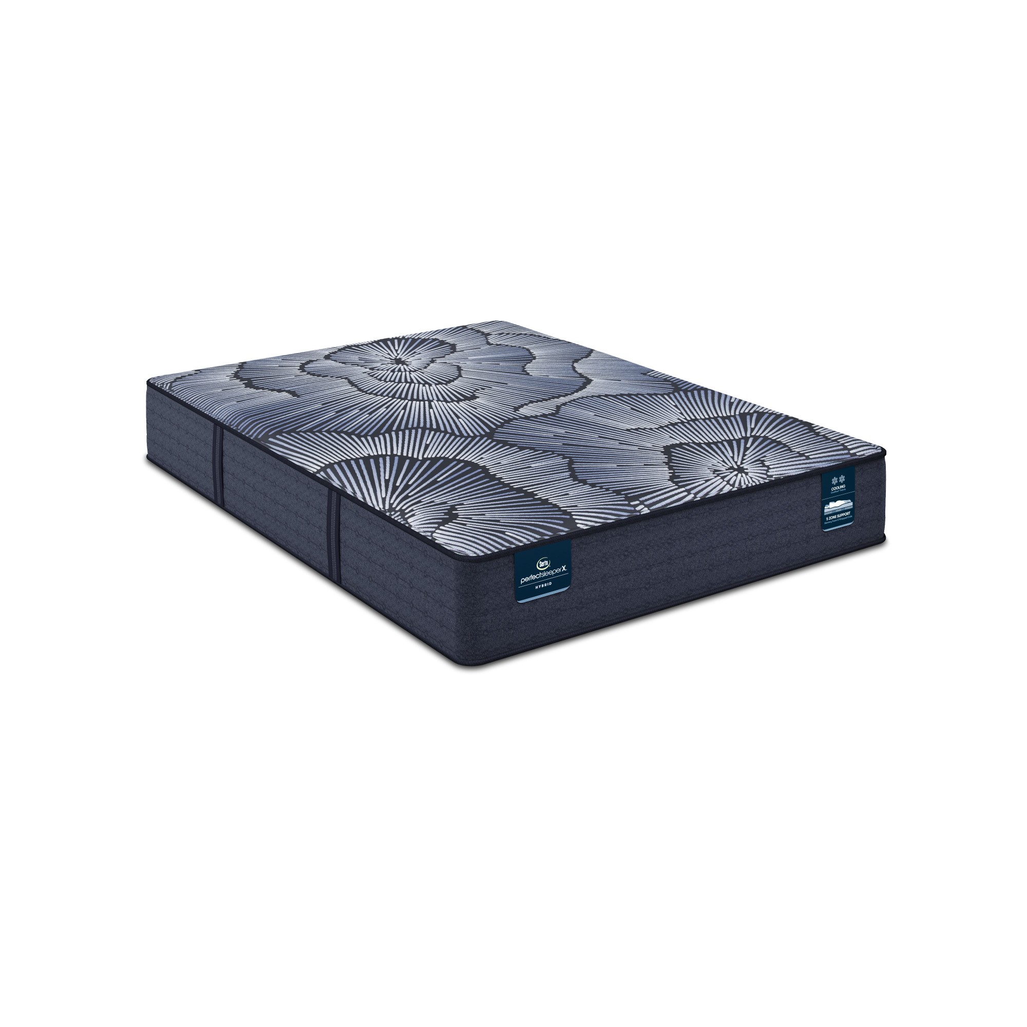 Perfect Sleeper X Kendall 13" Hybrid Plush Mattress Set -California King 5000119729970