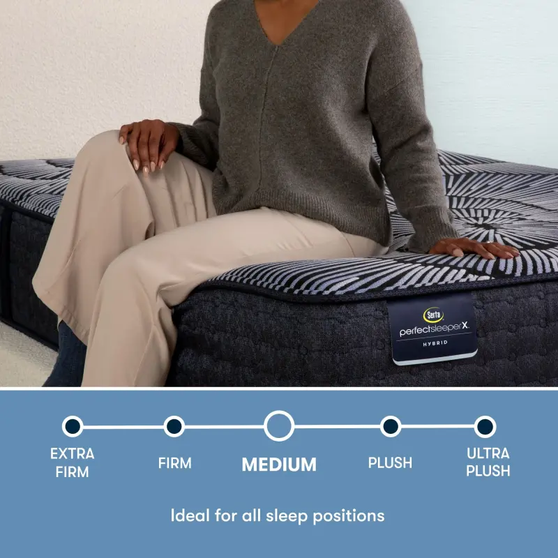 Serta Perfect Sleeper X Hybrid Mattress - Level One Medium - Medium / Full 5000120711030