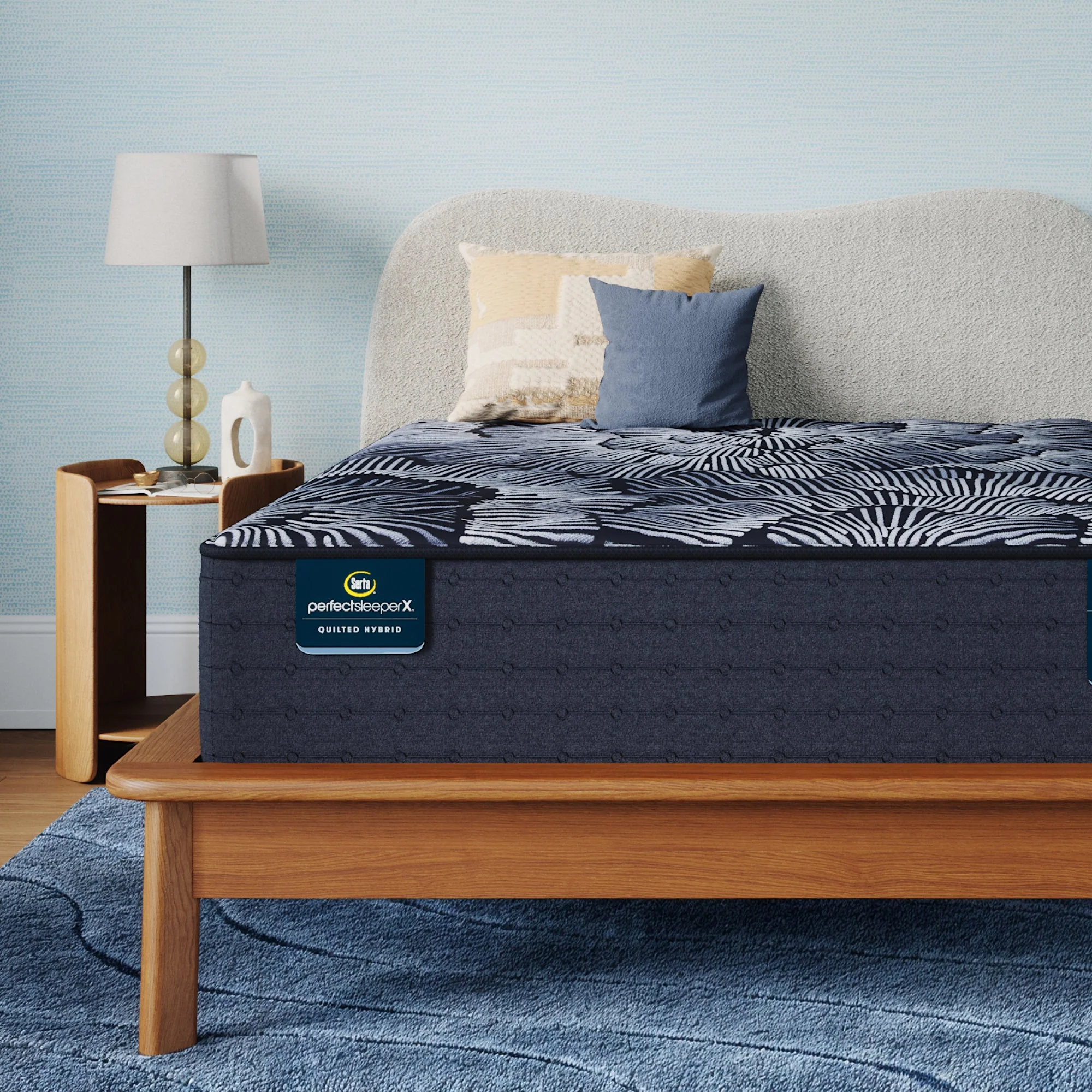 Serta Perfect Sleeper X Quilted Hybrid Mattress - Level One Plush - Plush / Queen 5001000921050
