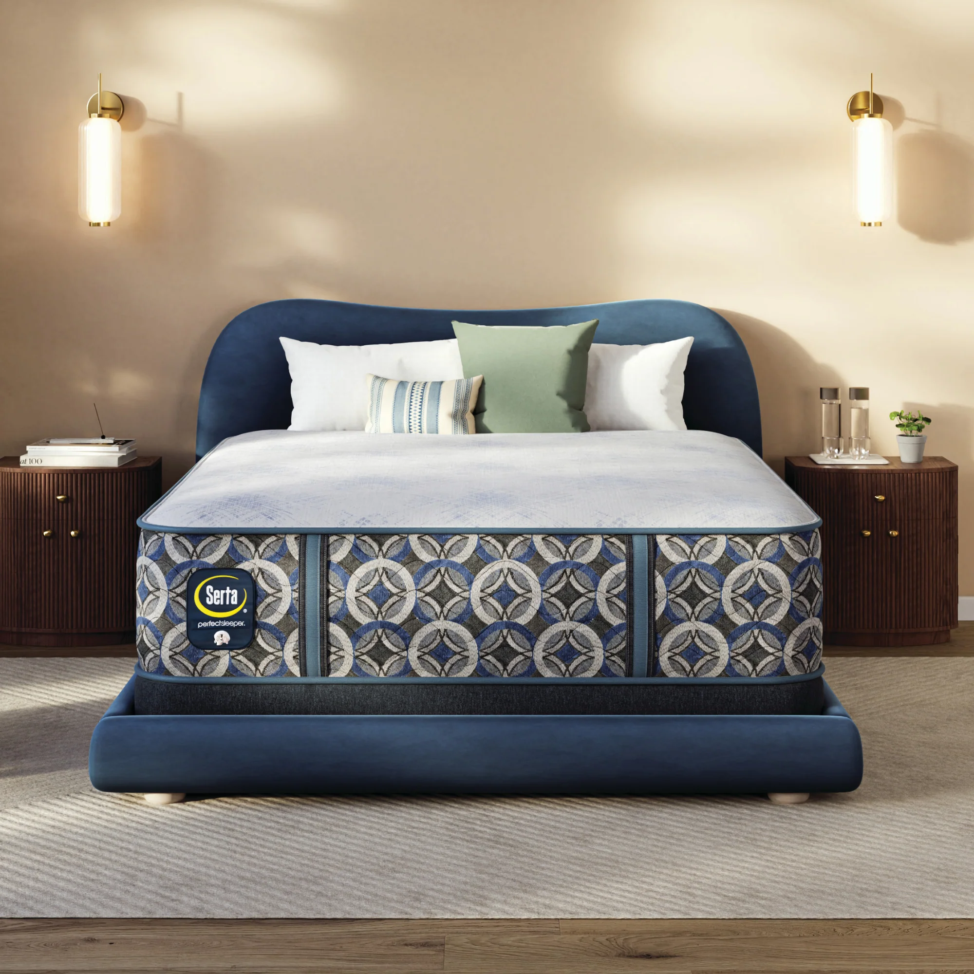 Perfect Sleeper Hybrid Mattress - Cascade Bluff Hybrid Medium 13.5" / Queen 5001120811050