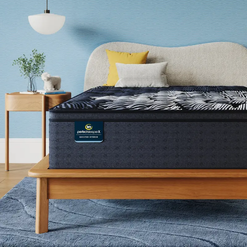 Serta Perfect Sleeper X Quilted Hybrid Mattress - Level Two Firm Pillow Top - Firm Pillow Top / Queen 5001233331050