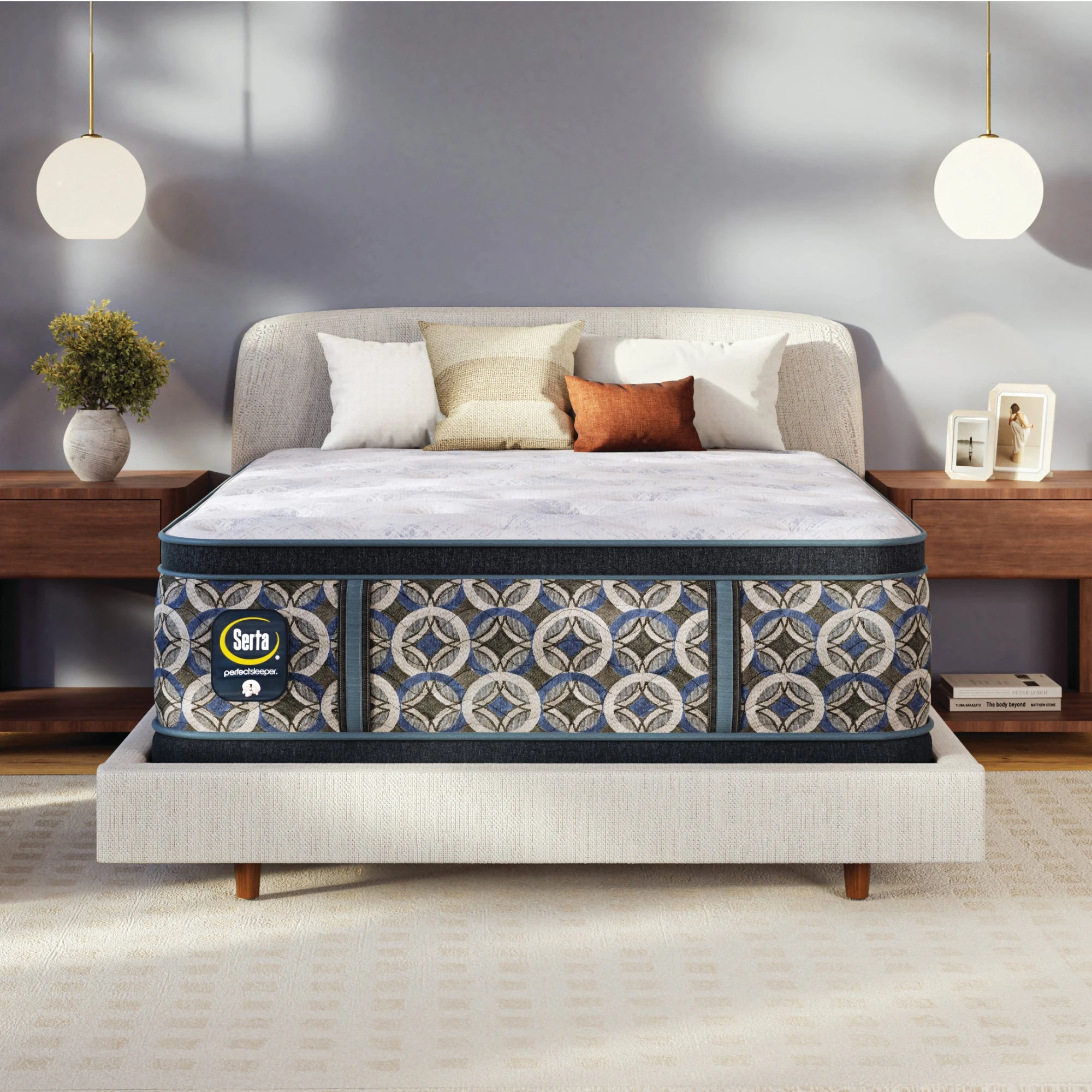 Perfect Sleeper Cascade Range 15" Plush Pillow Top Mattress -Twin 5003052131010