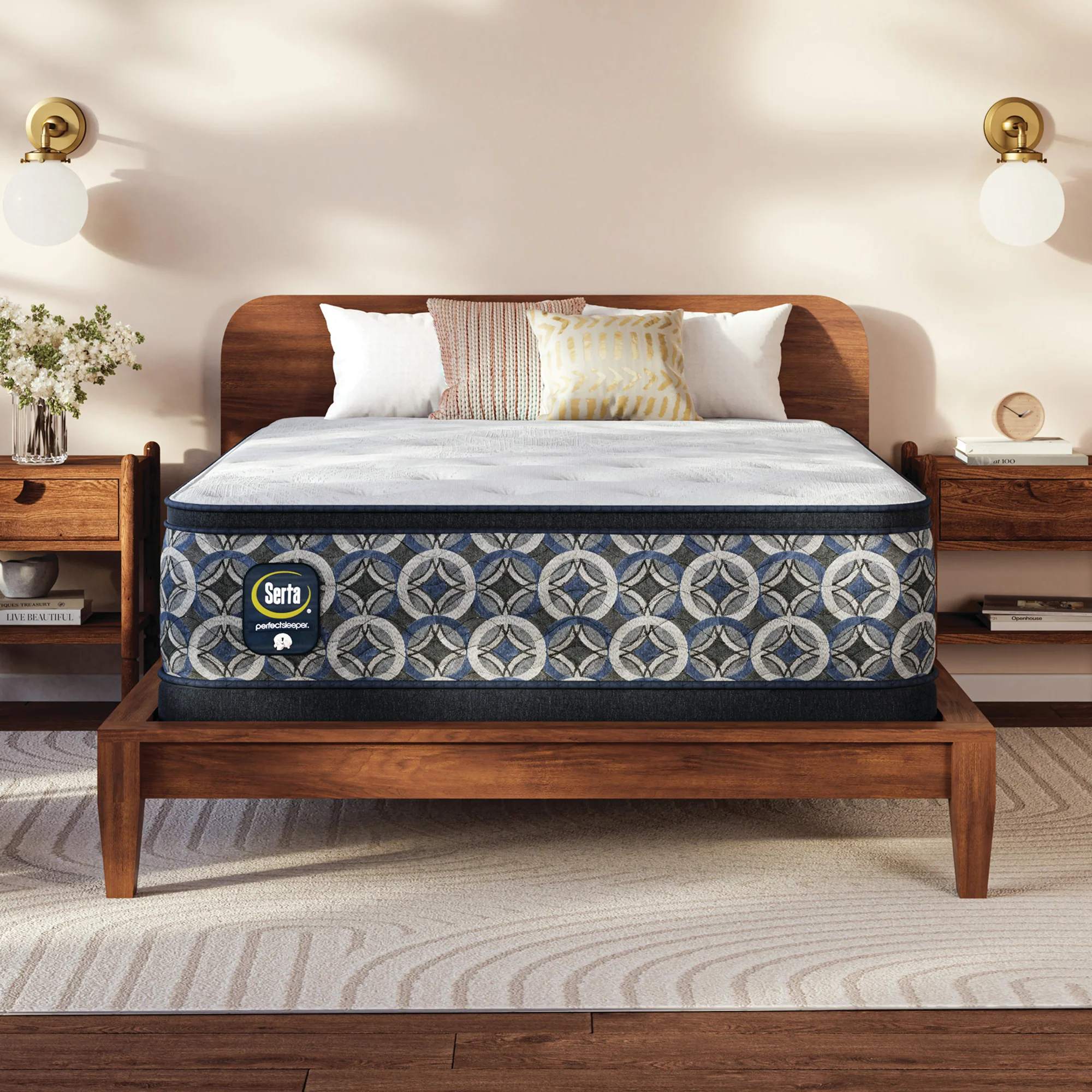 Perfect Sleeper Cascade Canyon 14" Medium Pillow Top Mattress -Full 5003139431030