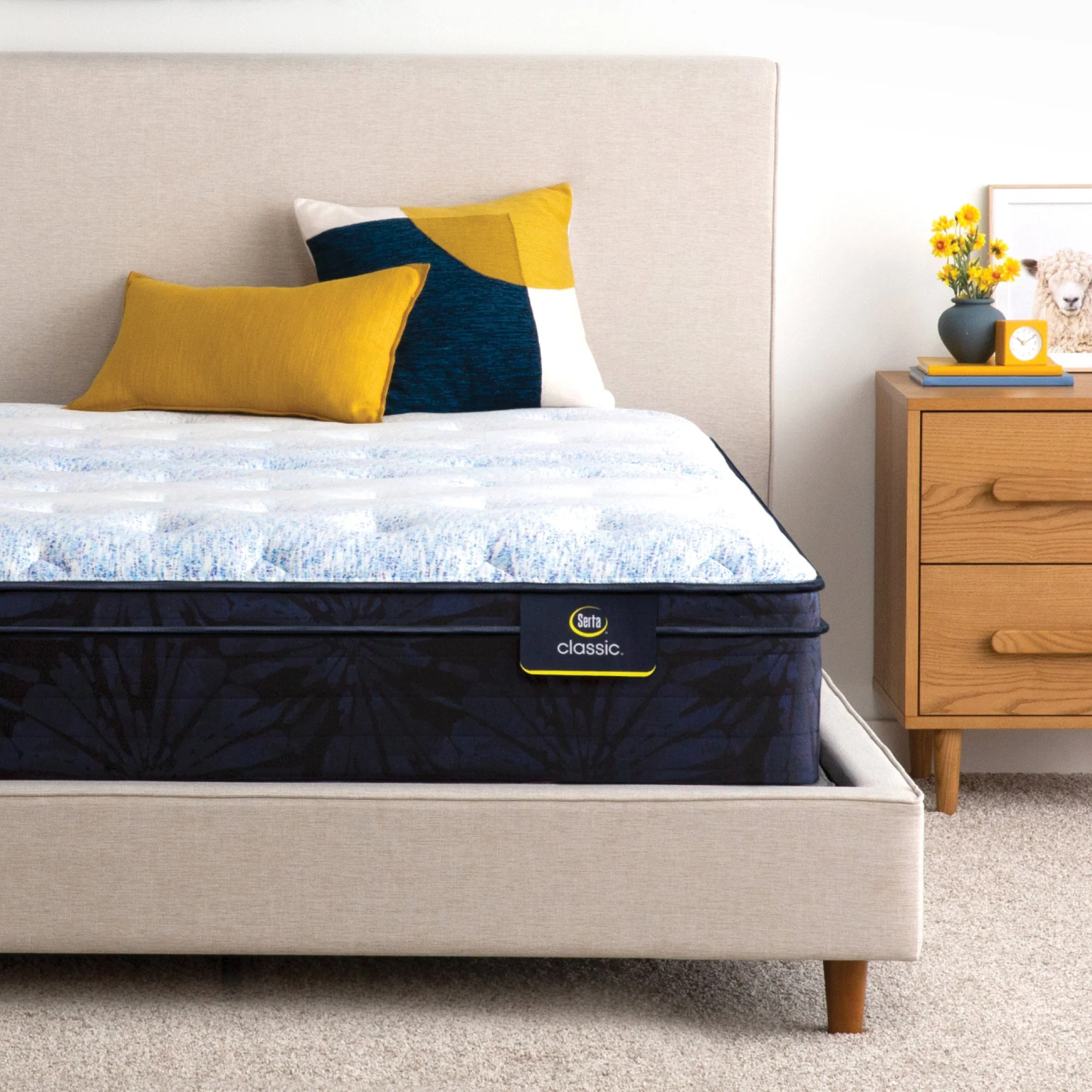 Serta Classic Mattress - Standard Plush Euro Top - Plush Euro Top / King 5007007161060