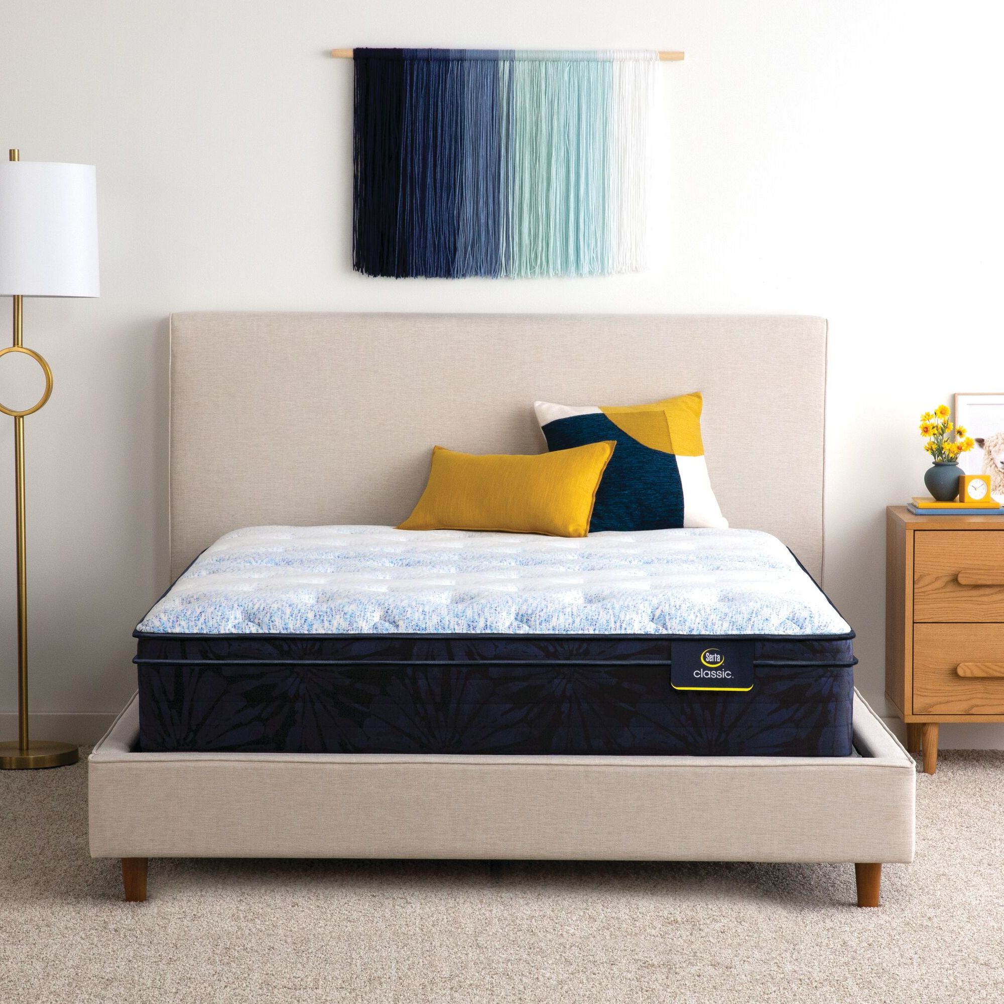 Classic Dorian 12.5" Plush Euro Top Mattress Set -Twin XL 5007007169920
