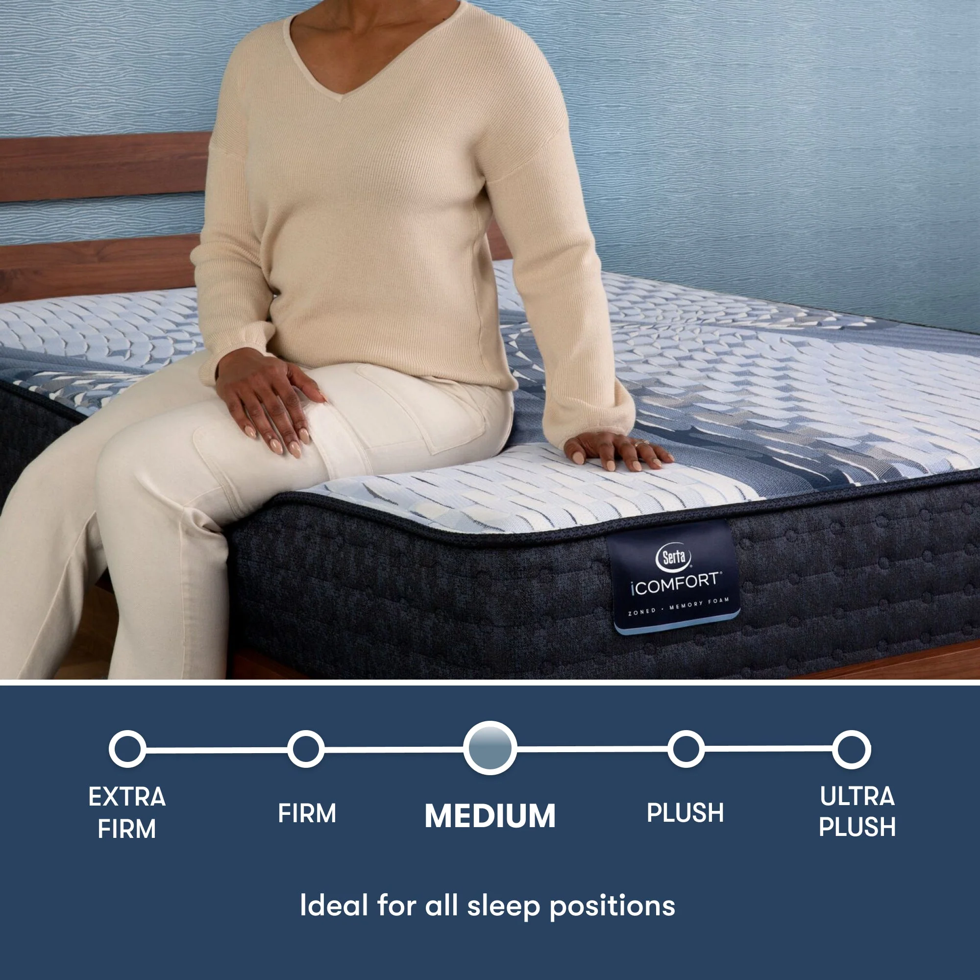 Serta Icomfort Mattress - Standard 12" Medium / Cal King 5008000811070