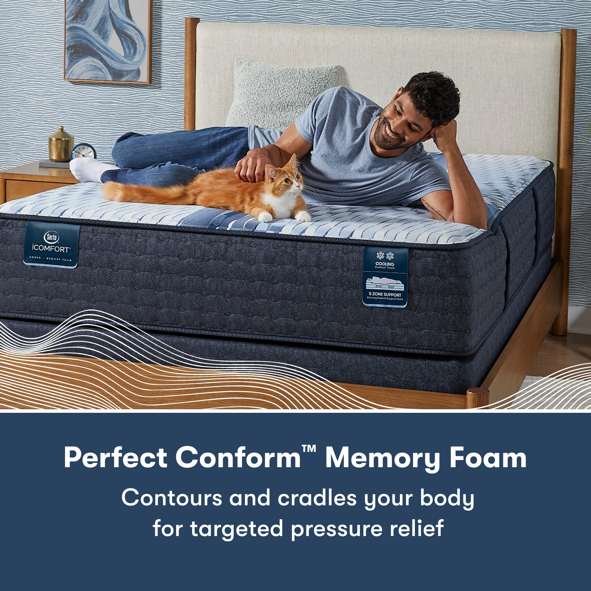 Serta Icomfort Mattress - Standard 12" Medium / Cal King 5008000811070