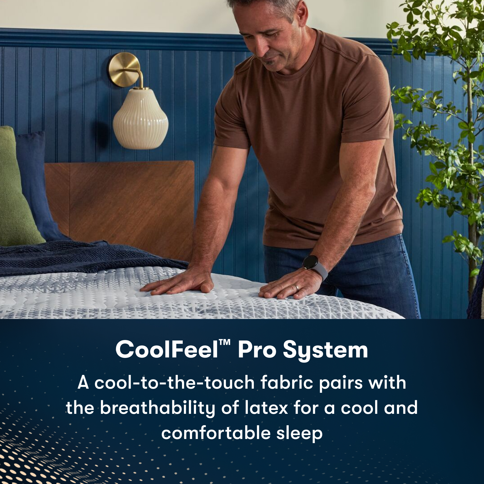iComfortPro Chelsea 12" Latex Foam Medium Mattress Set -Queen 5008003819950