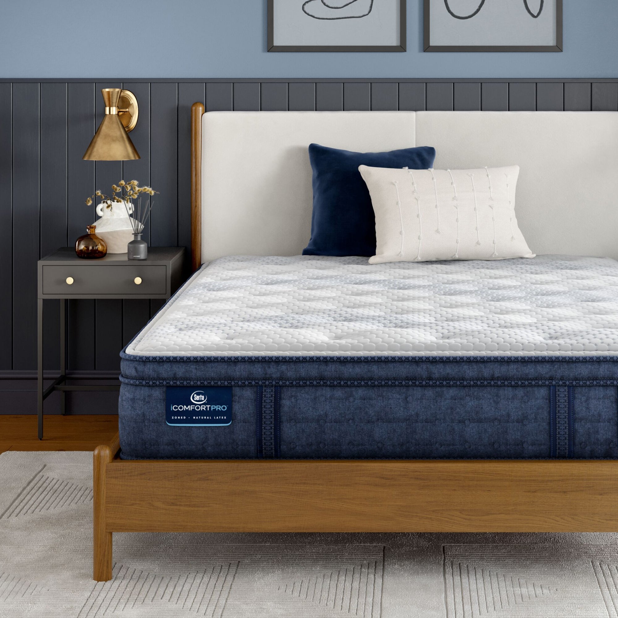 Serta Icomfortpro Mattress - Level Two Plush Pillow Top / Queen 5008004031050