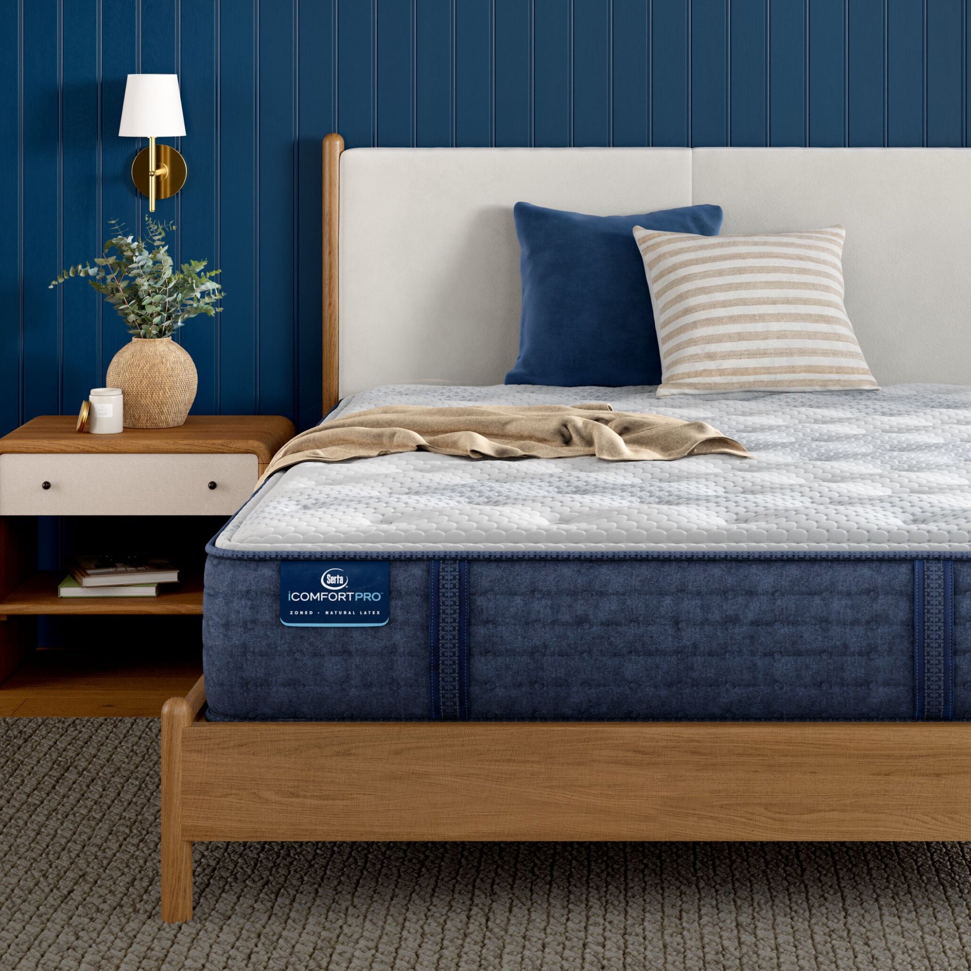 Serta Icomfortpro Mattress - Level Two Plush / Cal King 5008037621070