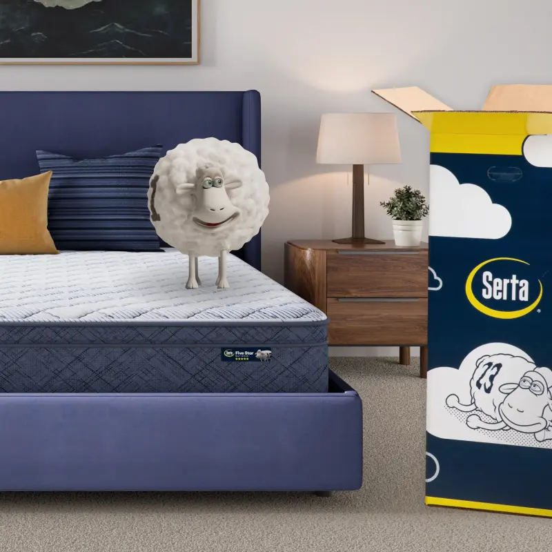 Serta Five Star Mattress - 10" Plush Pillow Top - 10" Plush Pillow Top / King 5009424631060