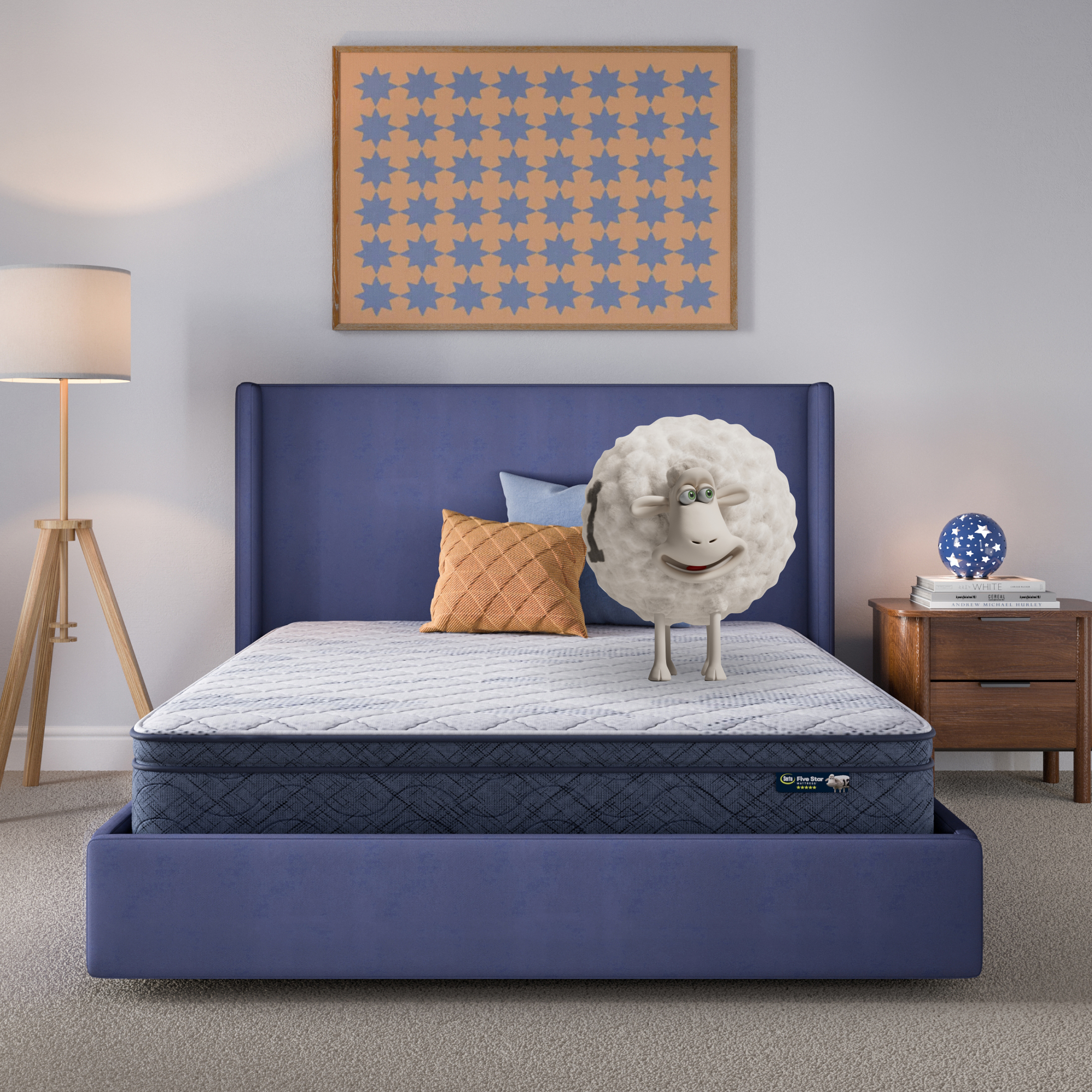 Serta Perfect Day 10" Plush Pillow Top Mattress in a Box -Twin XL 5009433631020