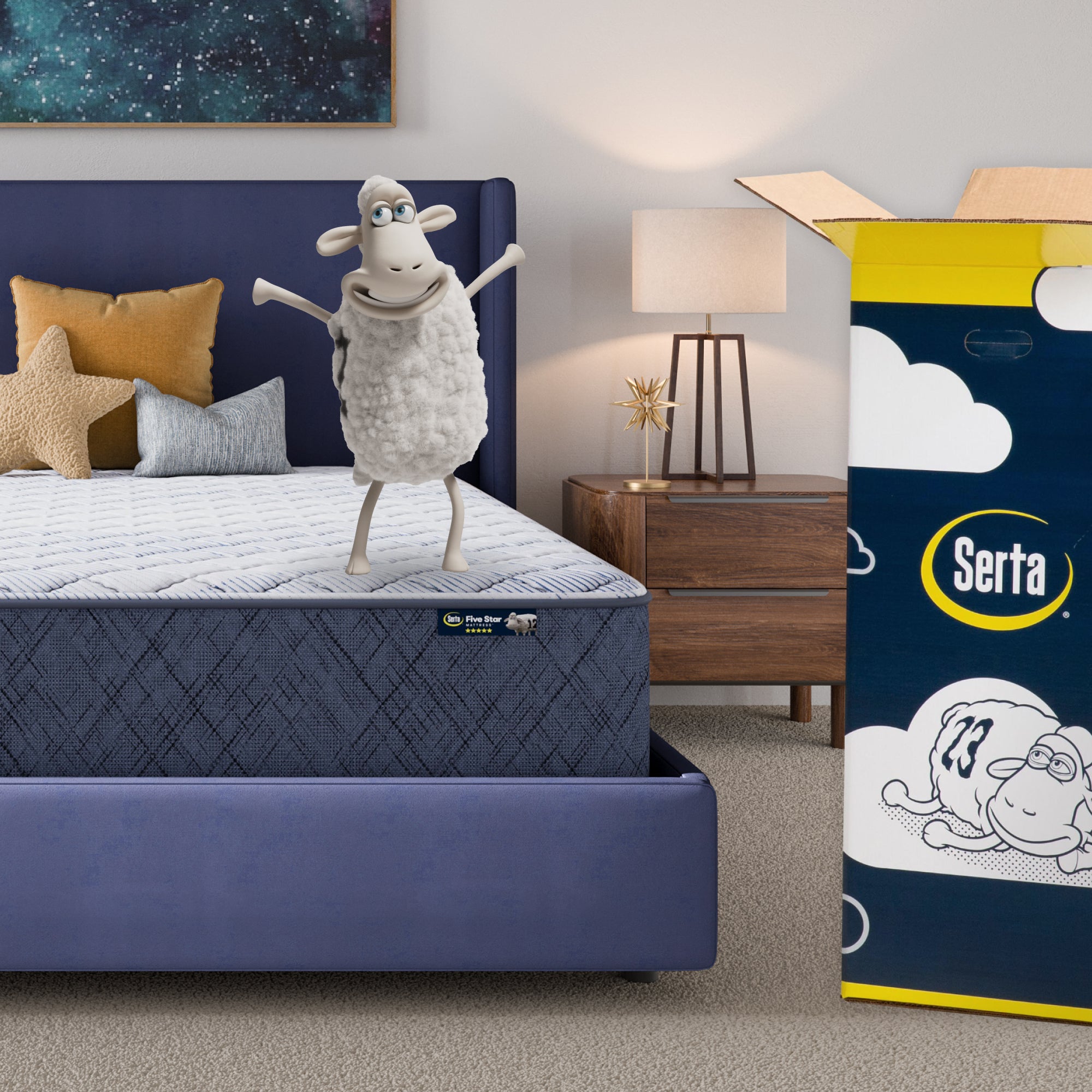 Serta Five Star Mattress - 12" Firm - 12" Firm / Twin 5009489411010