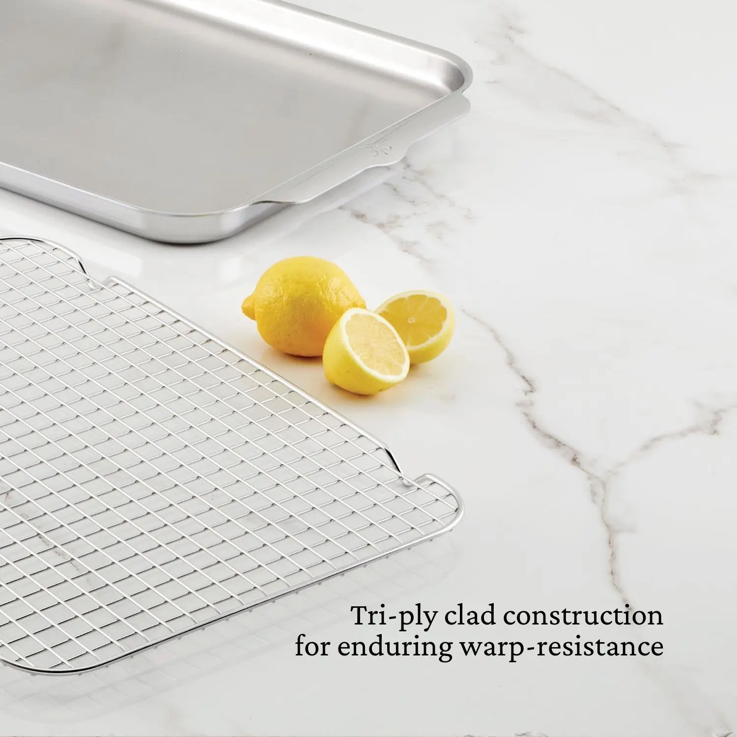 OvenBond Tri-ply Medium Sheet Pan with Rack 50296