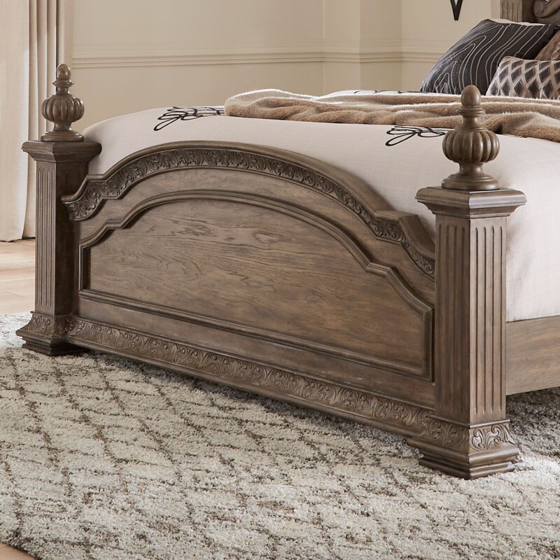Carlisle Court Queen Poster Footboard 502BR02