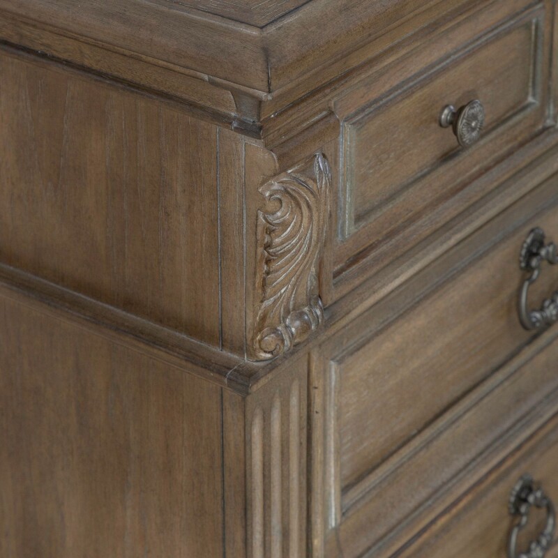 Carlisle Court Bedside Chest w/ Charging Station 502BR62