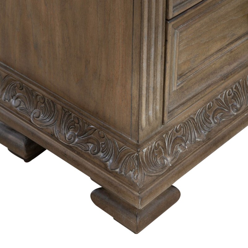 Carlisle Court Bedside Chest w/ Charging Station 502BR62