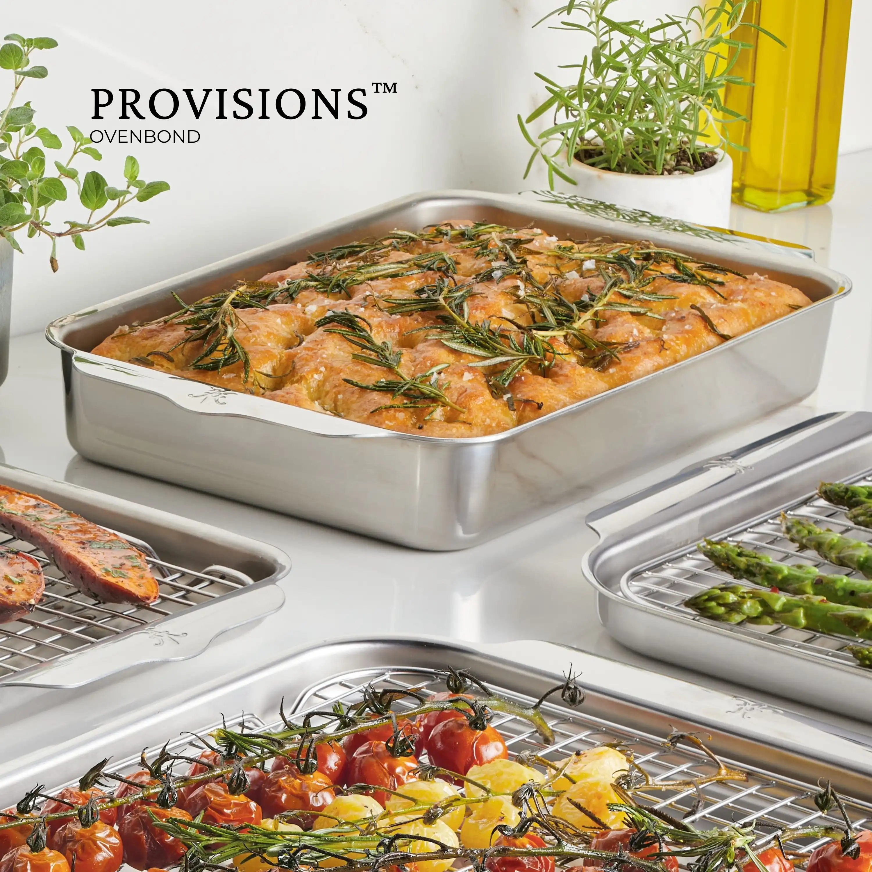 OvenBond Tri-ply Small Rectangular Baker 50305