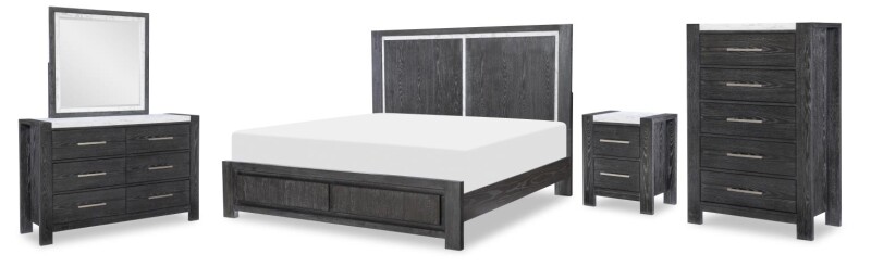 5031 Horizons (Direct Container Only) BR Complete Panel Bed King 6/6 50314106K