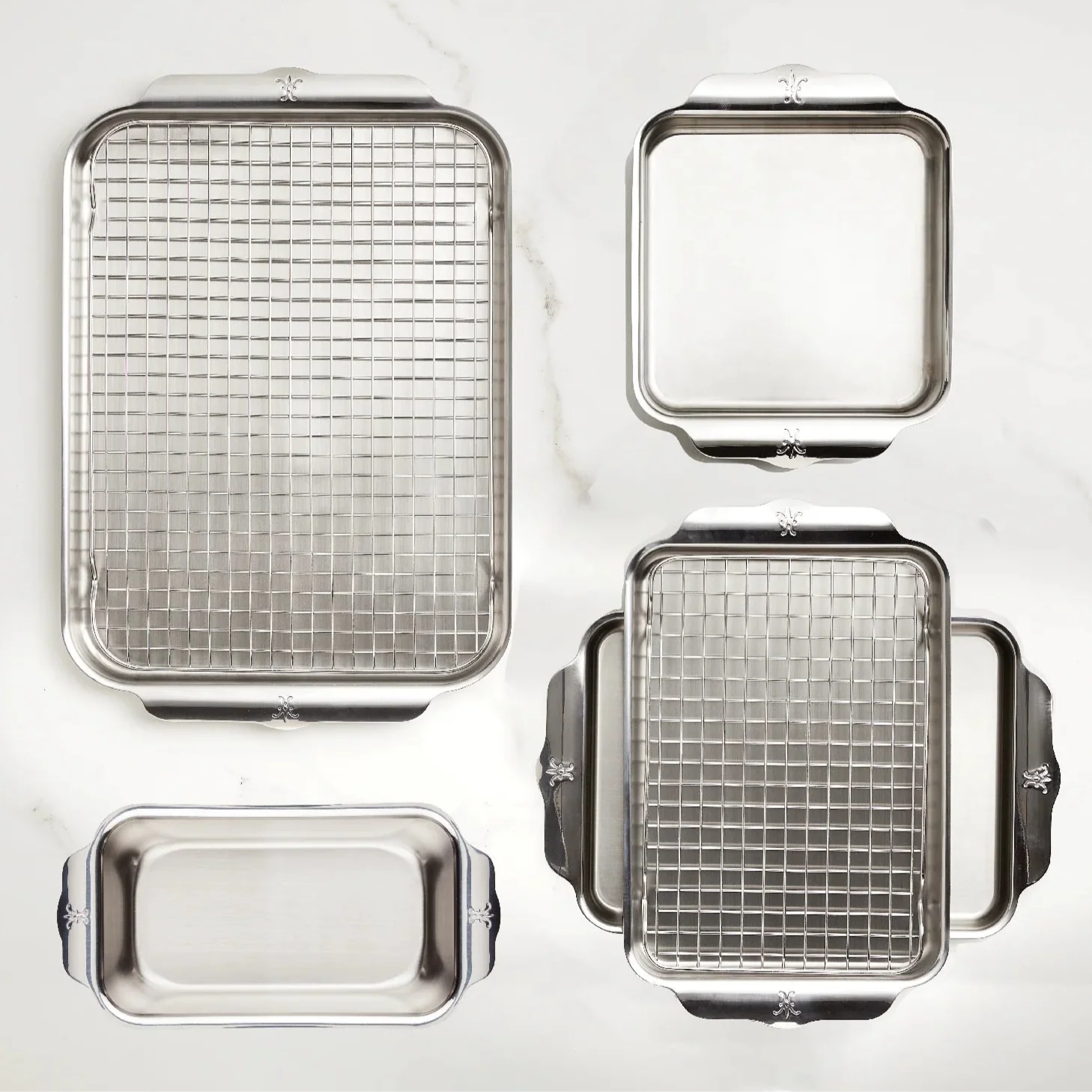 OvenBond Tri-ply Gourmet Essentials Stainless Steel 7-piece Set 50421