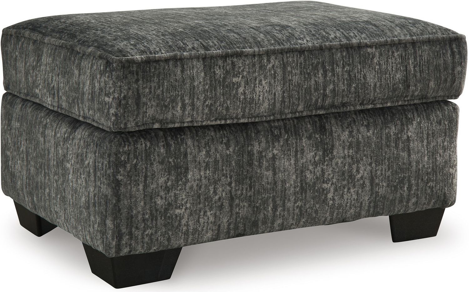Lonoke Ottoman In Gunmetal 5050414