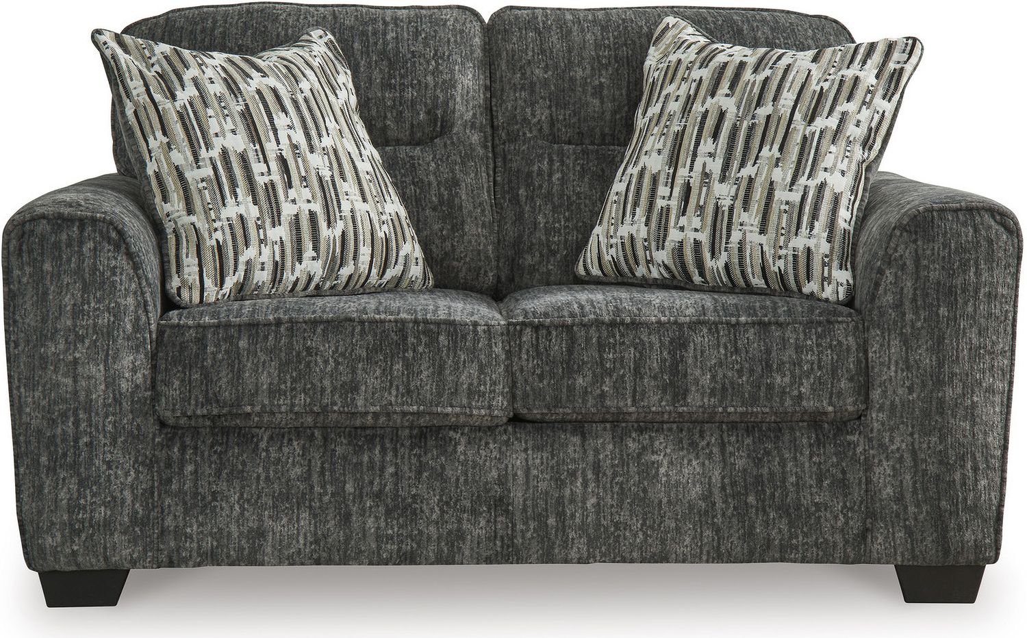 Lonoke Loveseat In Gunmetal 5050435