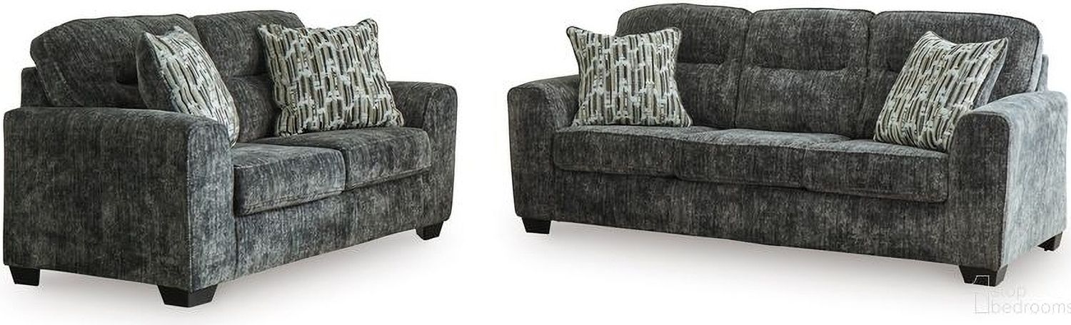 Lonoke Living Room Set In Gunmetal 50504U1