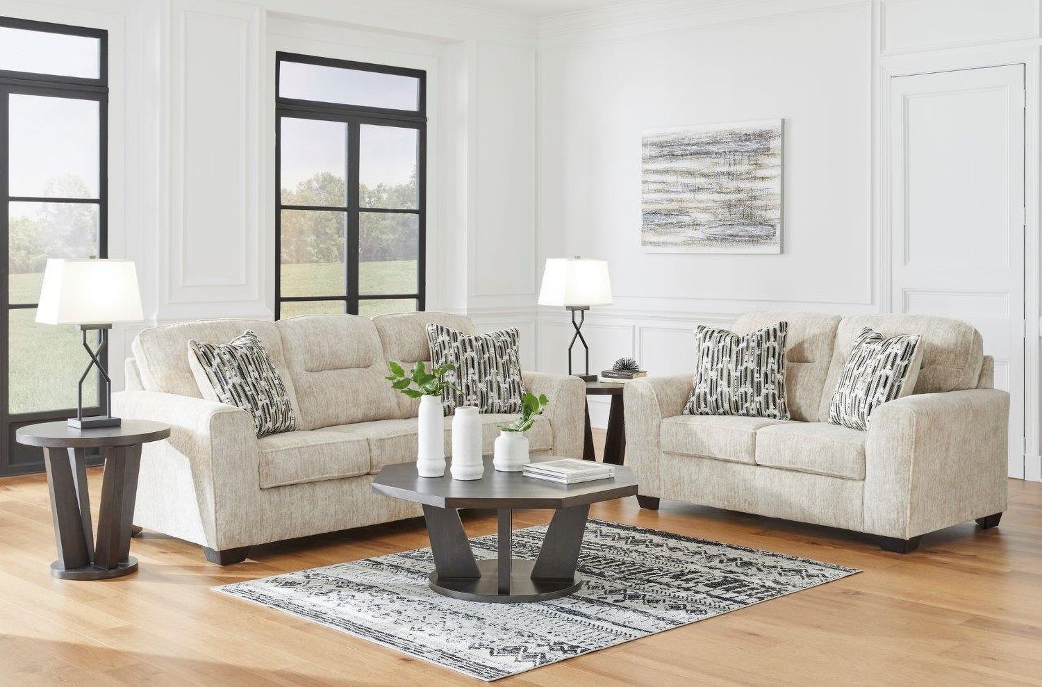 Lonoke Loveseat In Parchment 5050535
