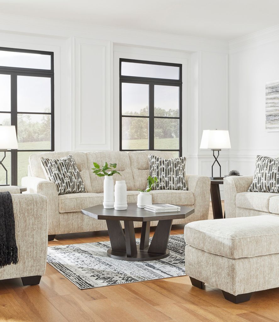 Lonoke Living Room Set In Parchment 50505U1