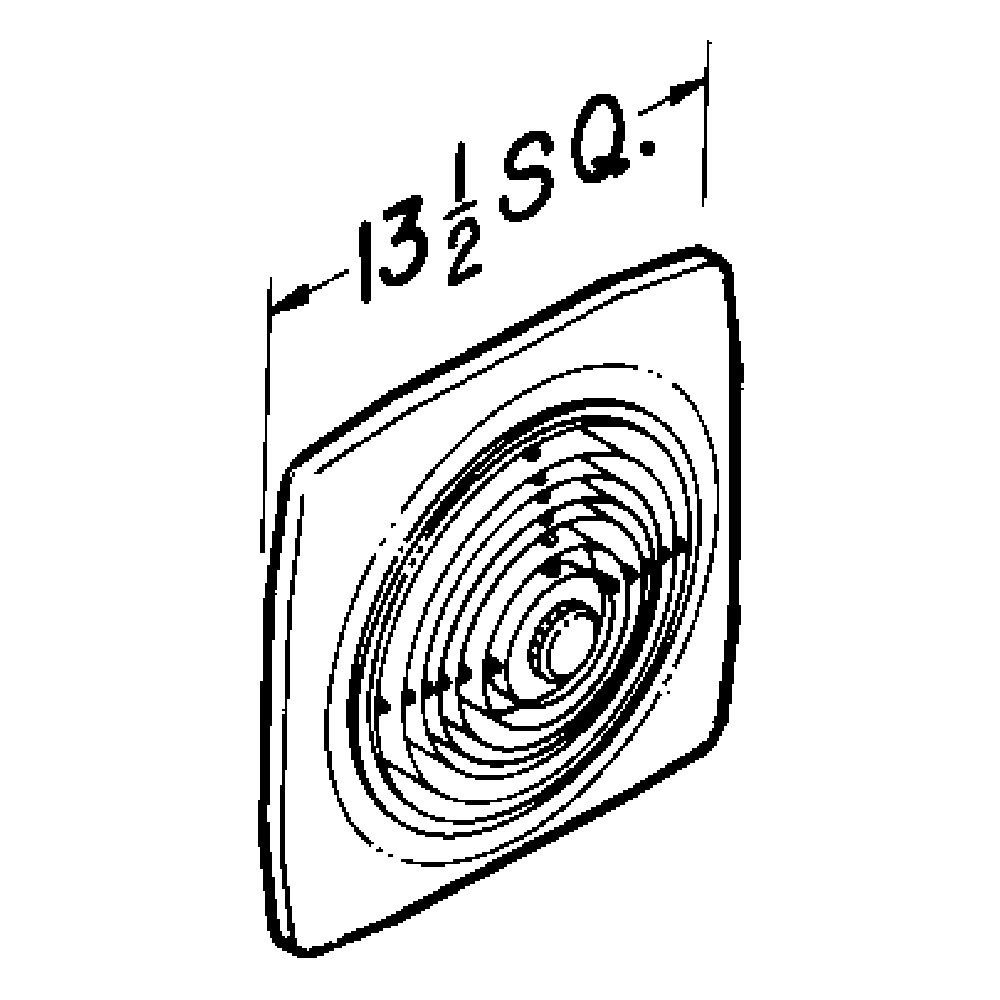 430 CFM Chain-Operated, Through-Wall Ventilation Fan 506