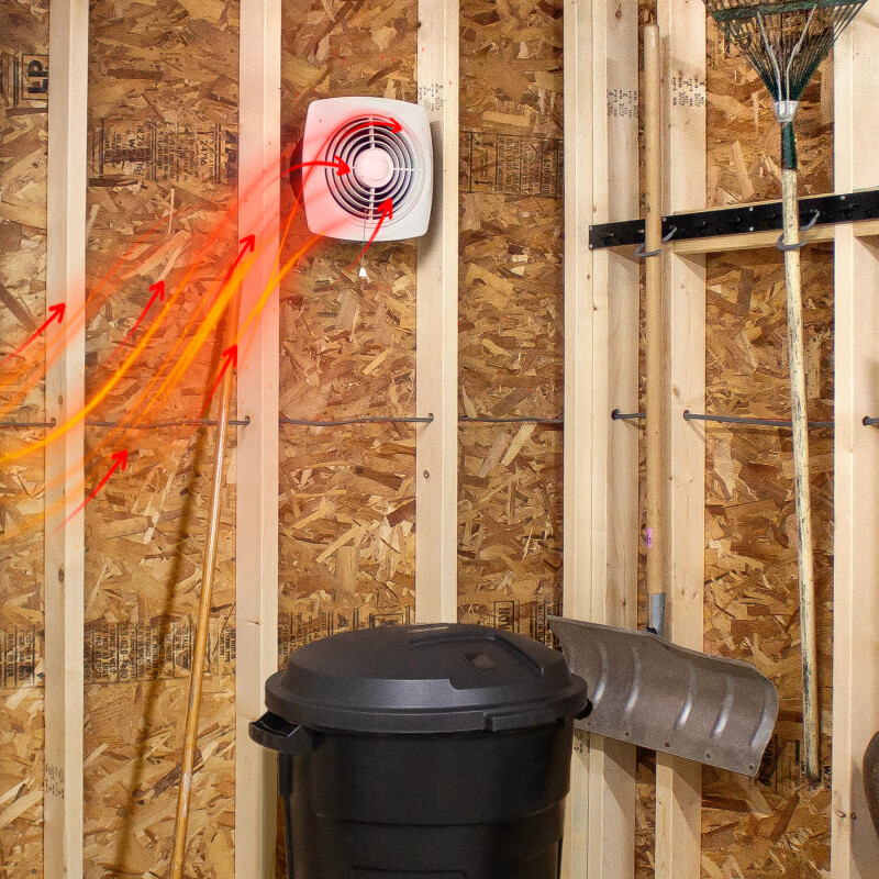 430 CFM Chain-Operated, Through-Wall Ventilation Fan 506