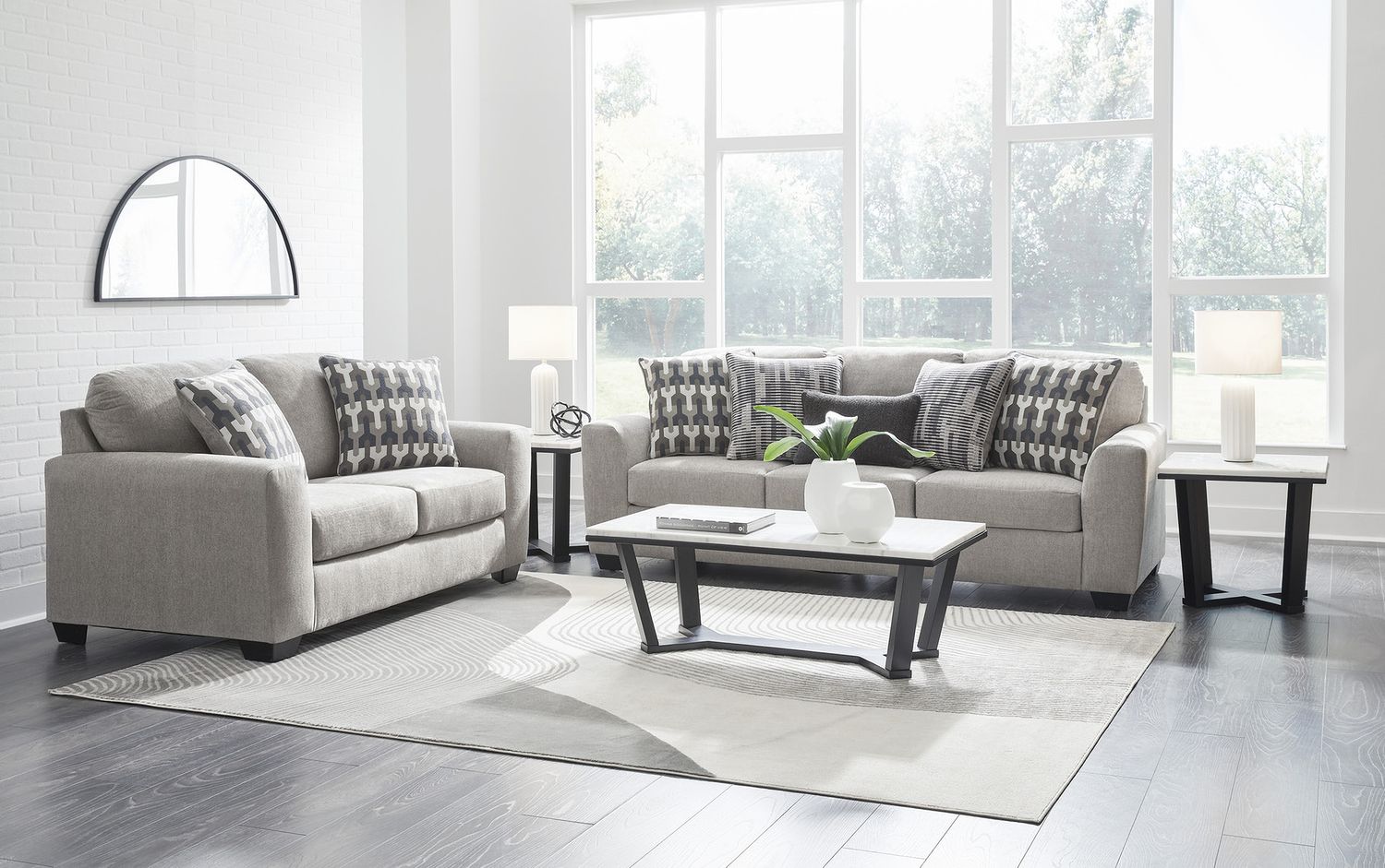 Avenal Park Sofa In Flannel 5080538