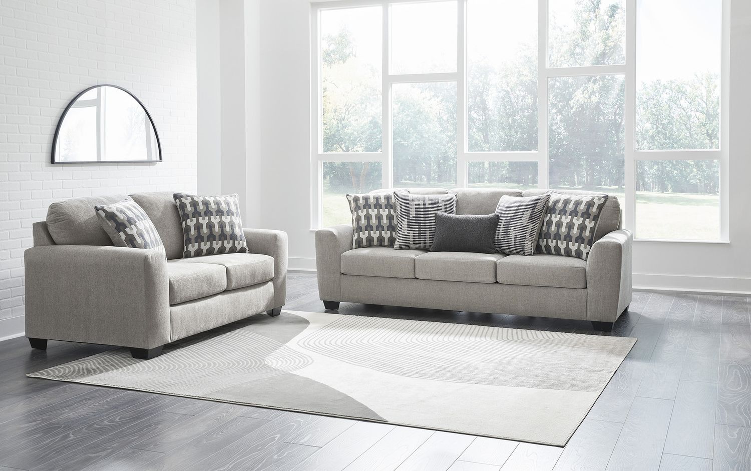 Avenal Park Sofa In Flannel 5080538