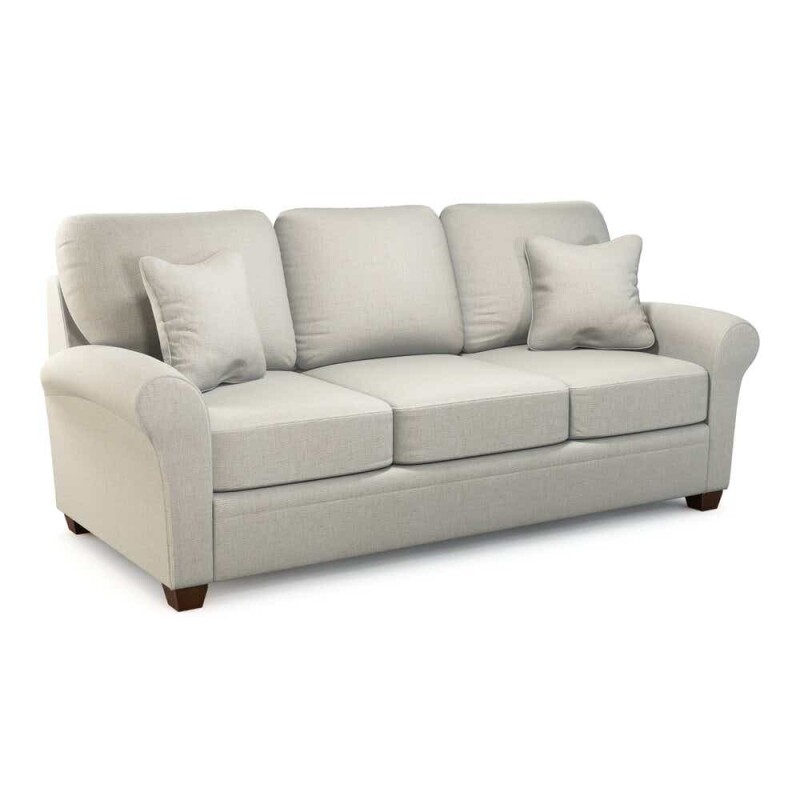 La-Z-Boy Natalie Queen Sleep Sofa White 510491 Picture 1