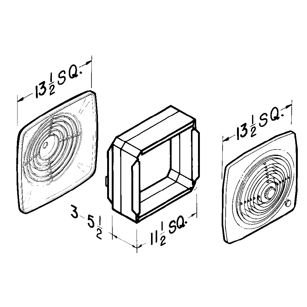 8-Inch Room To Room Exhaust Vent Fan, 180 CFM 511