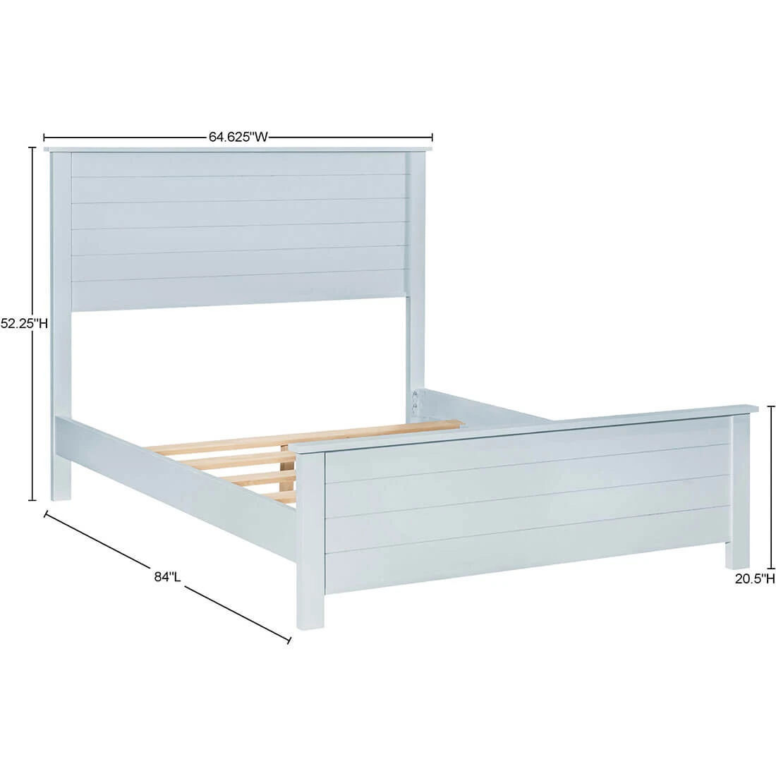 Portland Shiplap Queen Headboard - 51198 51198