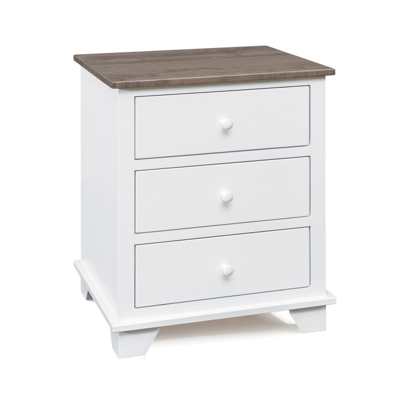 Portland 3 Drawer Wide Nightstand - 51231 51231