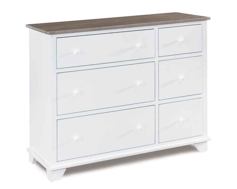 Portland 6 Drawer Combo Dresser 5126