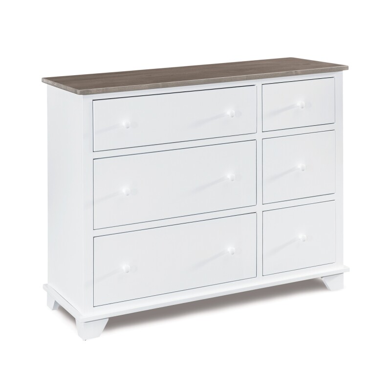 Portland 6 Drawer Combo Dresser - 51261 51261