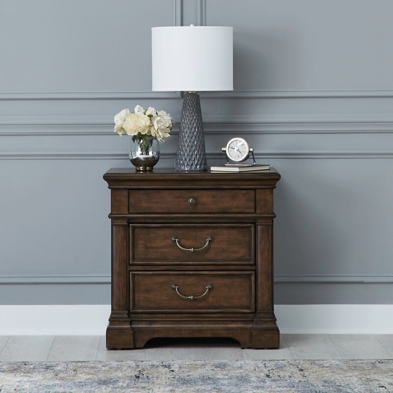 Arden Road Nightstand w/ Charging Station 512BR61