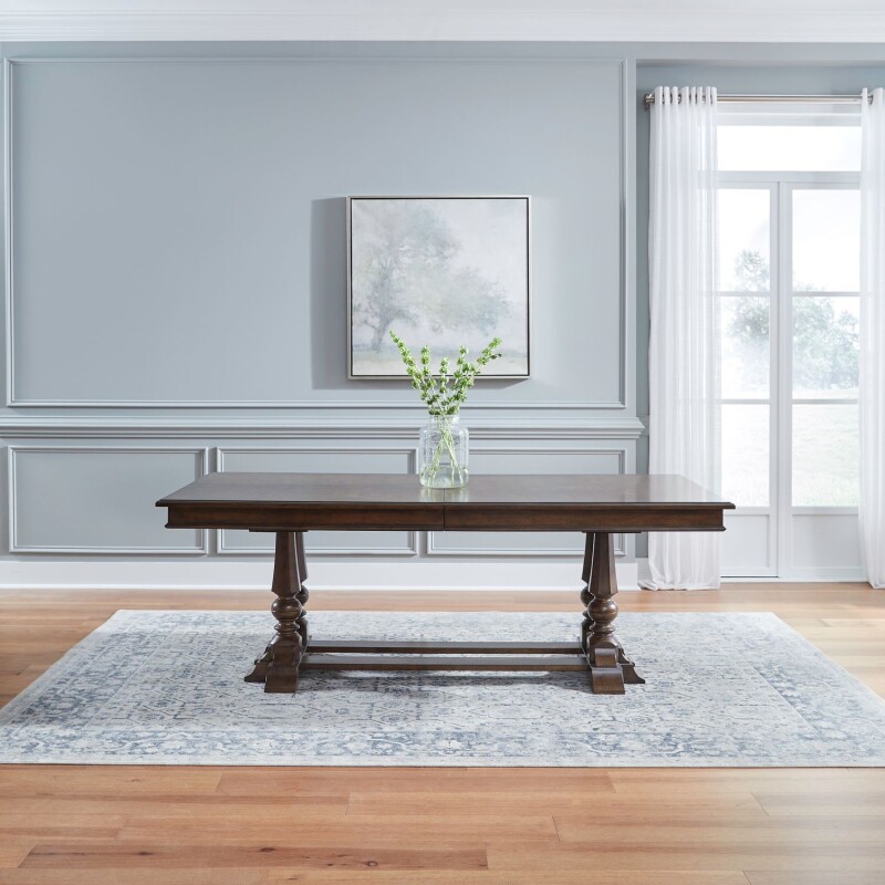 Arden Road Trestle Table Set 512DRTRS