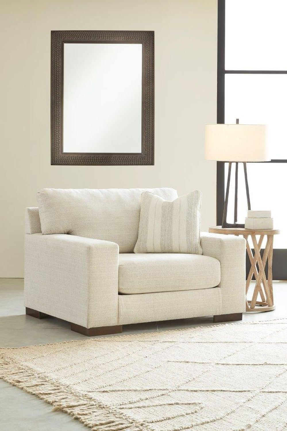 Maggie Oversized Chair In Birch 5200323