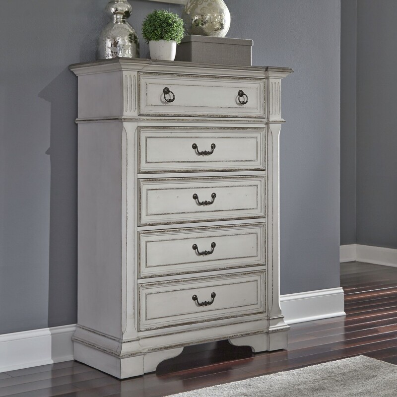 Abbey Park 5 Drawer Chest 520BR41