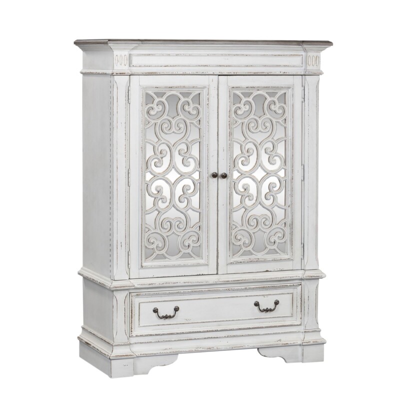 Abbey Park Mirrored Door Chest 520BR42