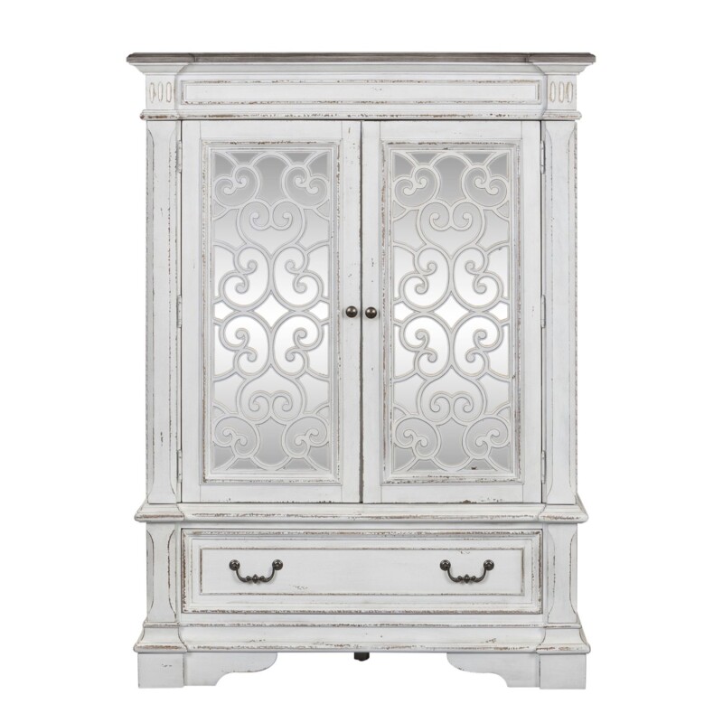 Abbey Park Mirrored Door Chest 520BR42