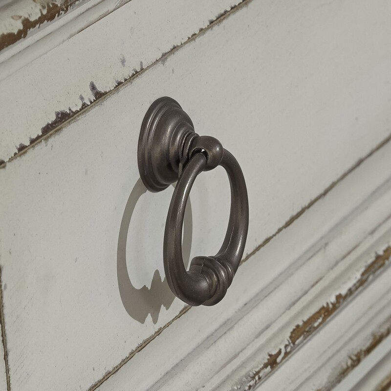 Abbey Park King California Panel Bed, Dresser & Mirror, Chest 520BRCPBDMC