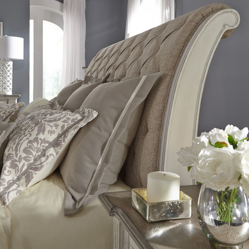Abbey Park King California Sleigh Bed 520BRCSL