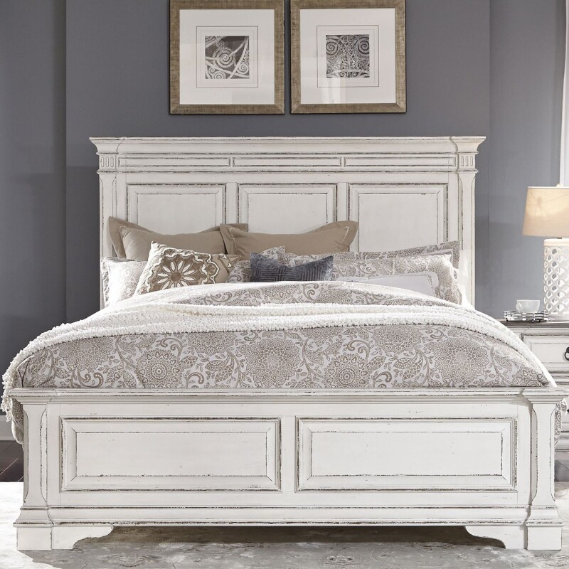Abbey Park Queen Panel Bed 520BRQPB