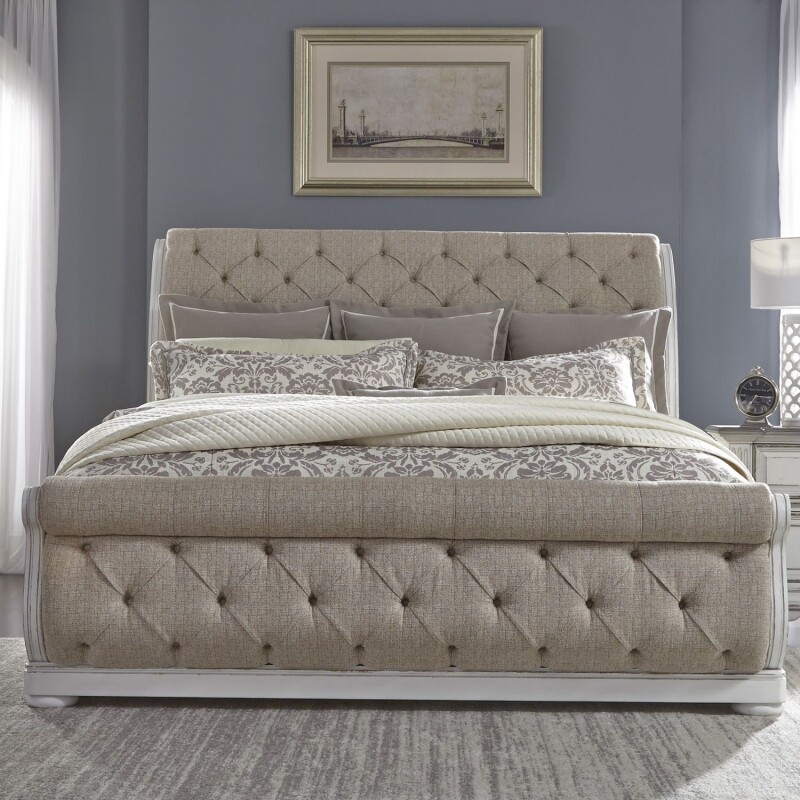 Abbey Park Queen Uph Sleigh Bed 520BRQUSL