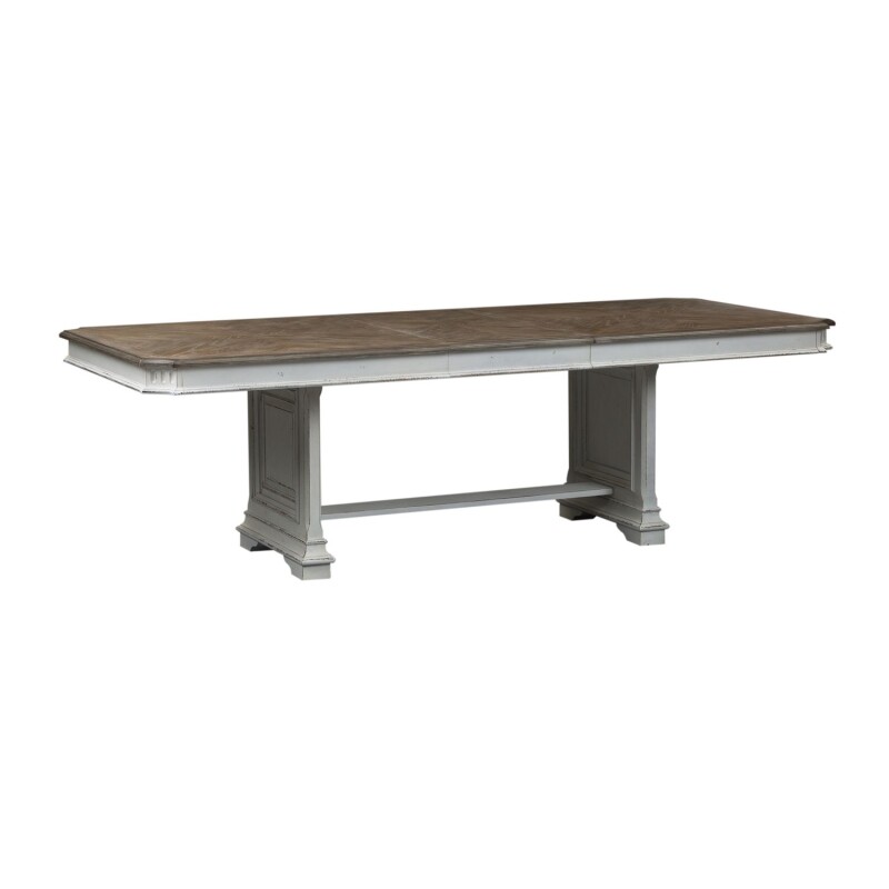 Abbey Park 7 Piece Trestle Table Set 520DR7TRS